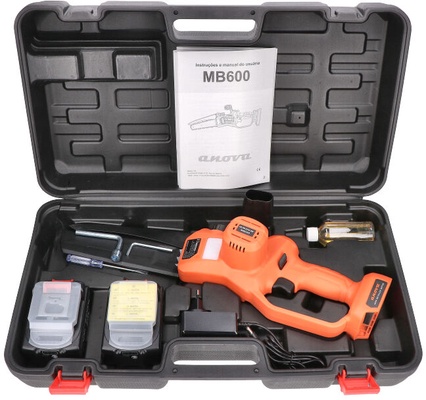 Pack ahorro de poda Anova MB600  a bater�a 36V con p�rtiga telesc�pica 122?183 cm + 2 bater�as y cargador